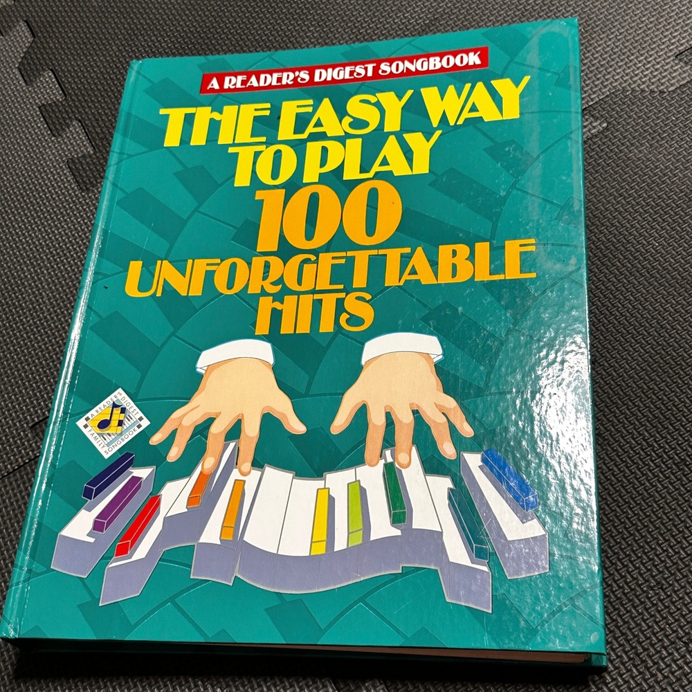 Readers Digest The Easy Way To Play 100 Unforgettable Hits Songbook 1991 Piano